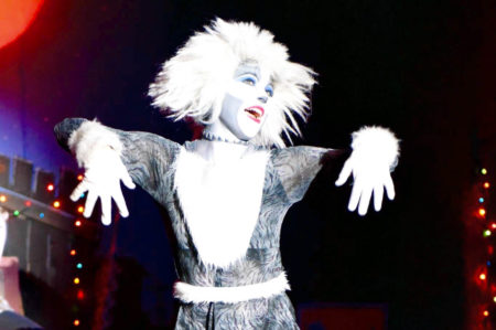 Morgan Lennon plays Bombalurina in FLCT production of the musical Cats